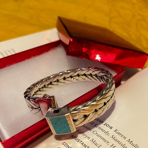 John Hardy Classic large Chain Men's turquoise Bracelet
New no tags - Picture 6 of 13